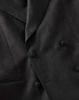 04 - DB Suit Jacket - Linen - Black