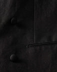 04 - DB Suit Jacket - Linen - Black