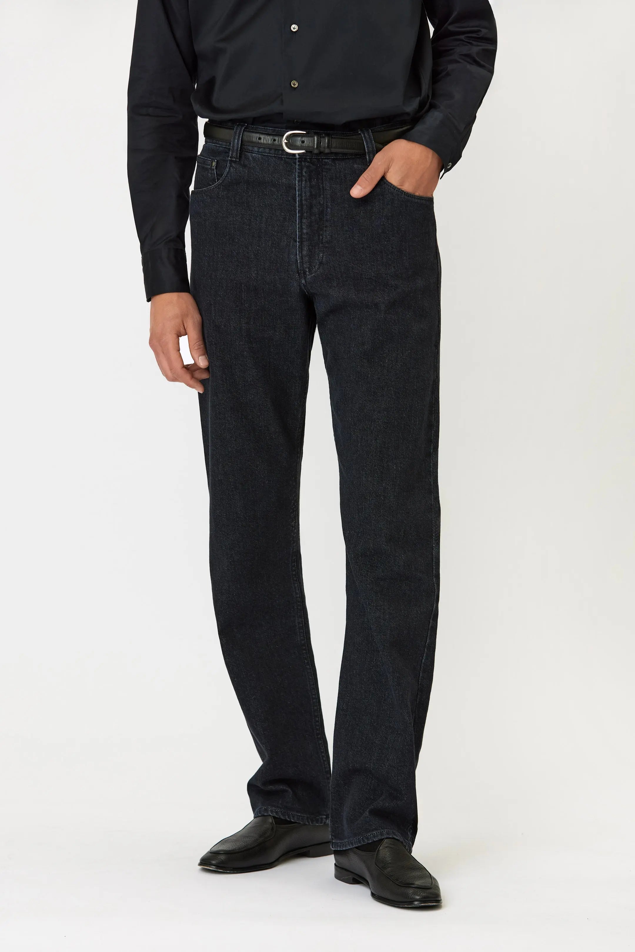 Jeans - Washed - Black Giabe