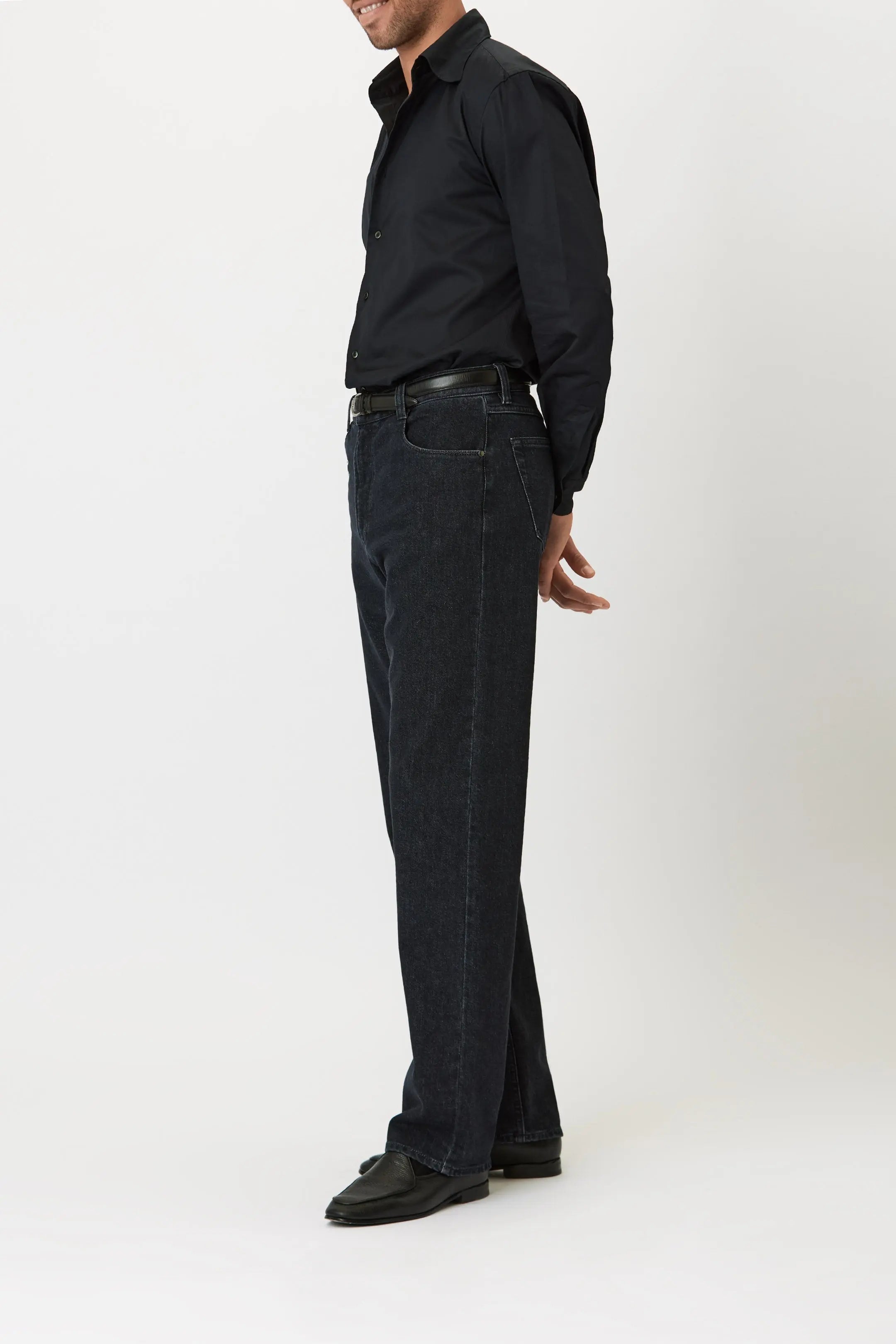 Jeans - Washed - Black Giabe