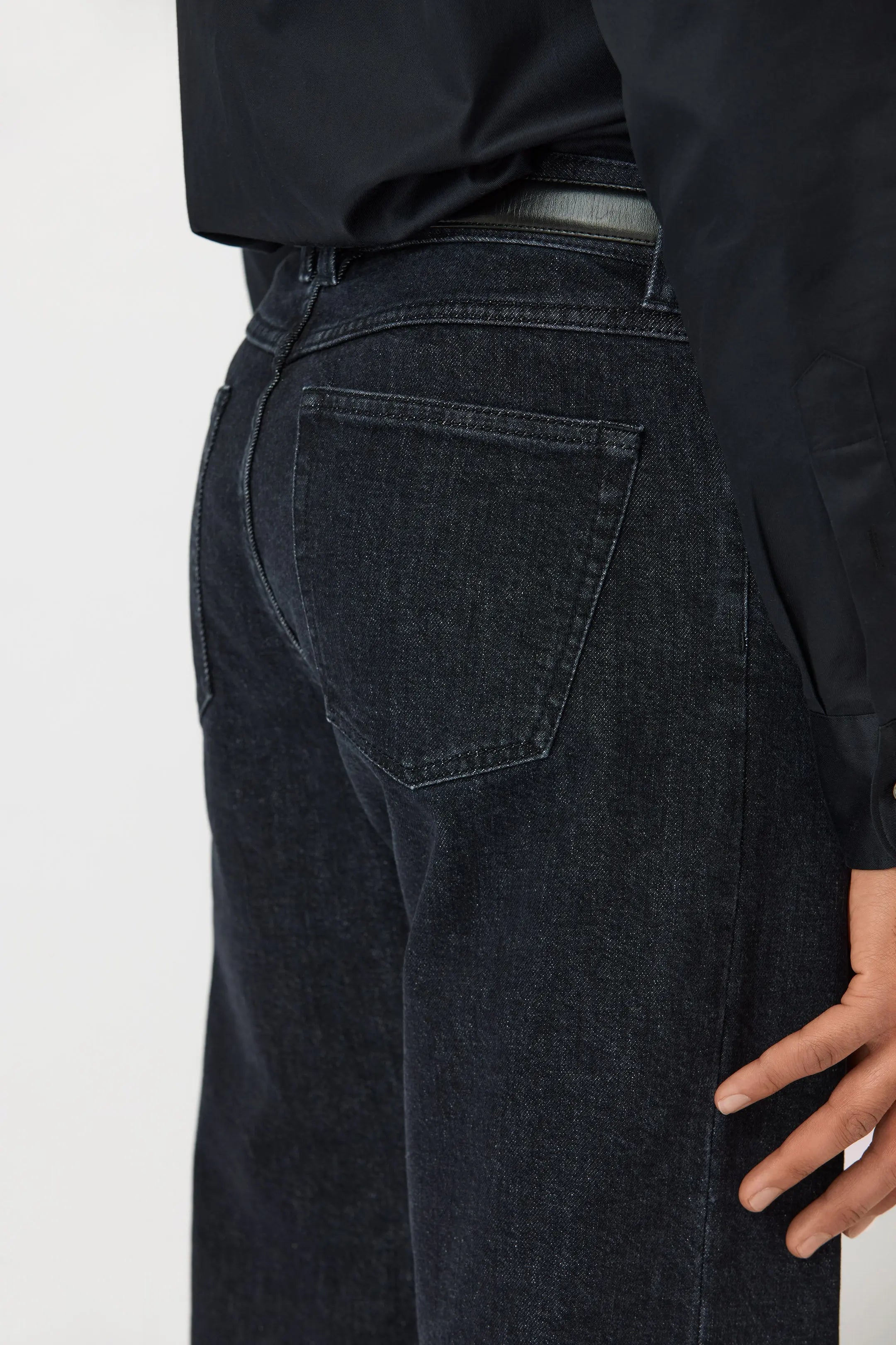 Jeans - Washed - Black Giabe