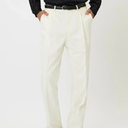 Dressed Chino - Cotton - White Giabe
