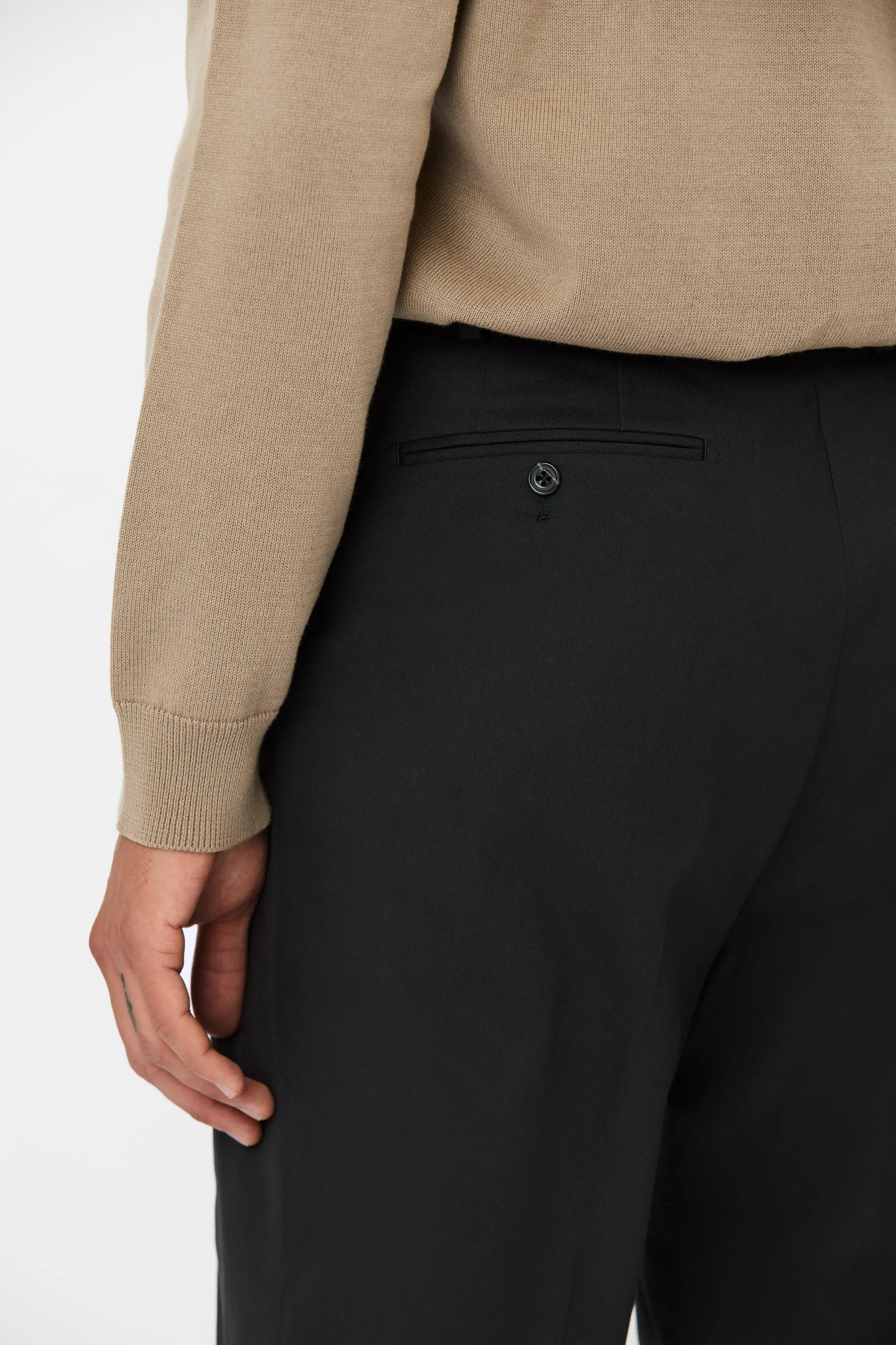 Dressed Chino - Cotton - Black Giabe