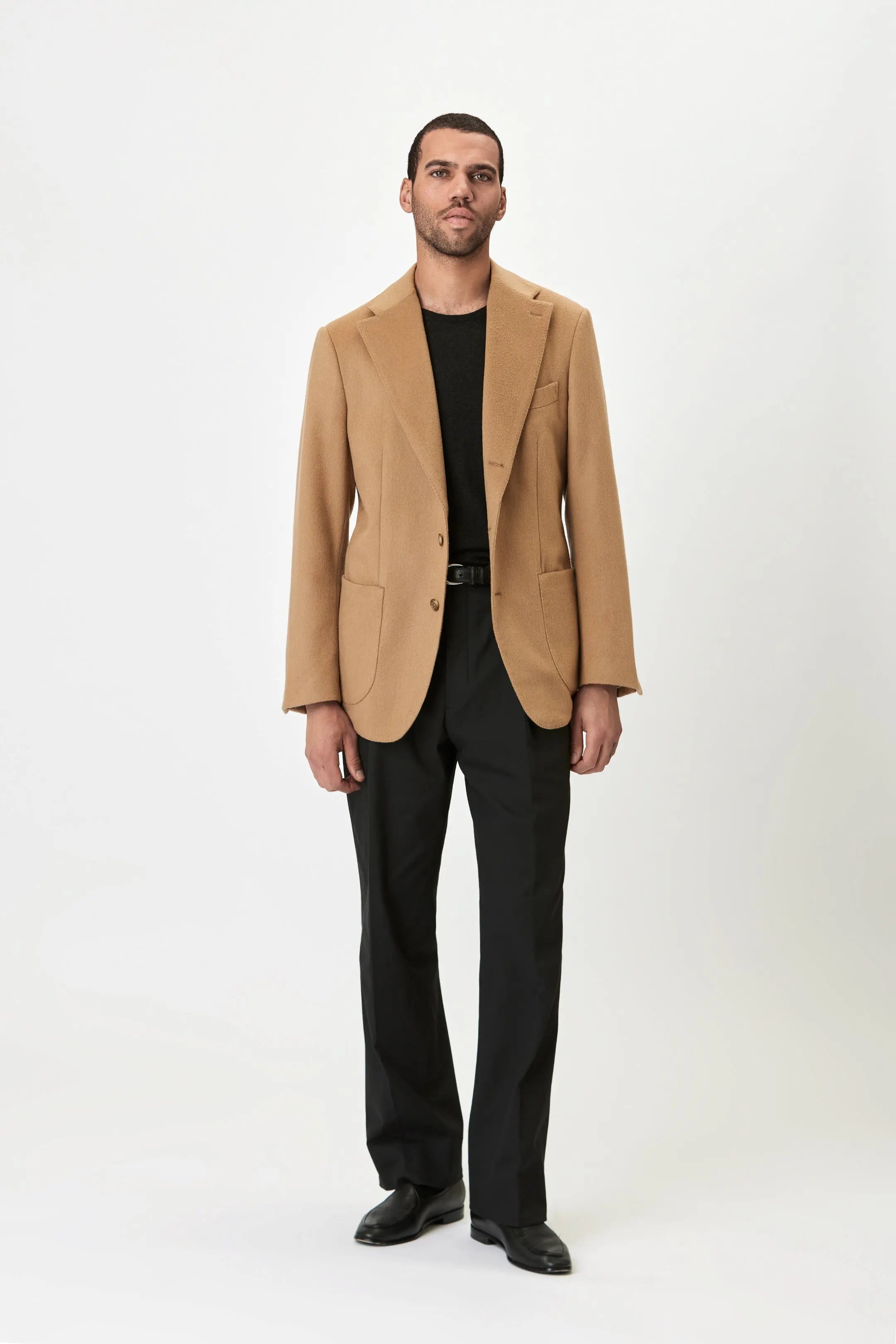 Jacket - Wool/Cashmere - Camel Giabe