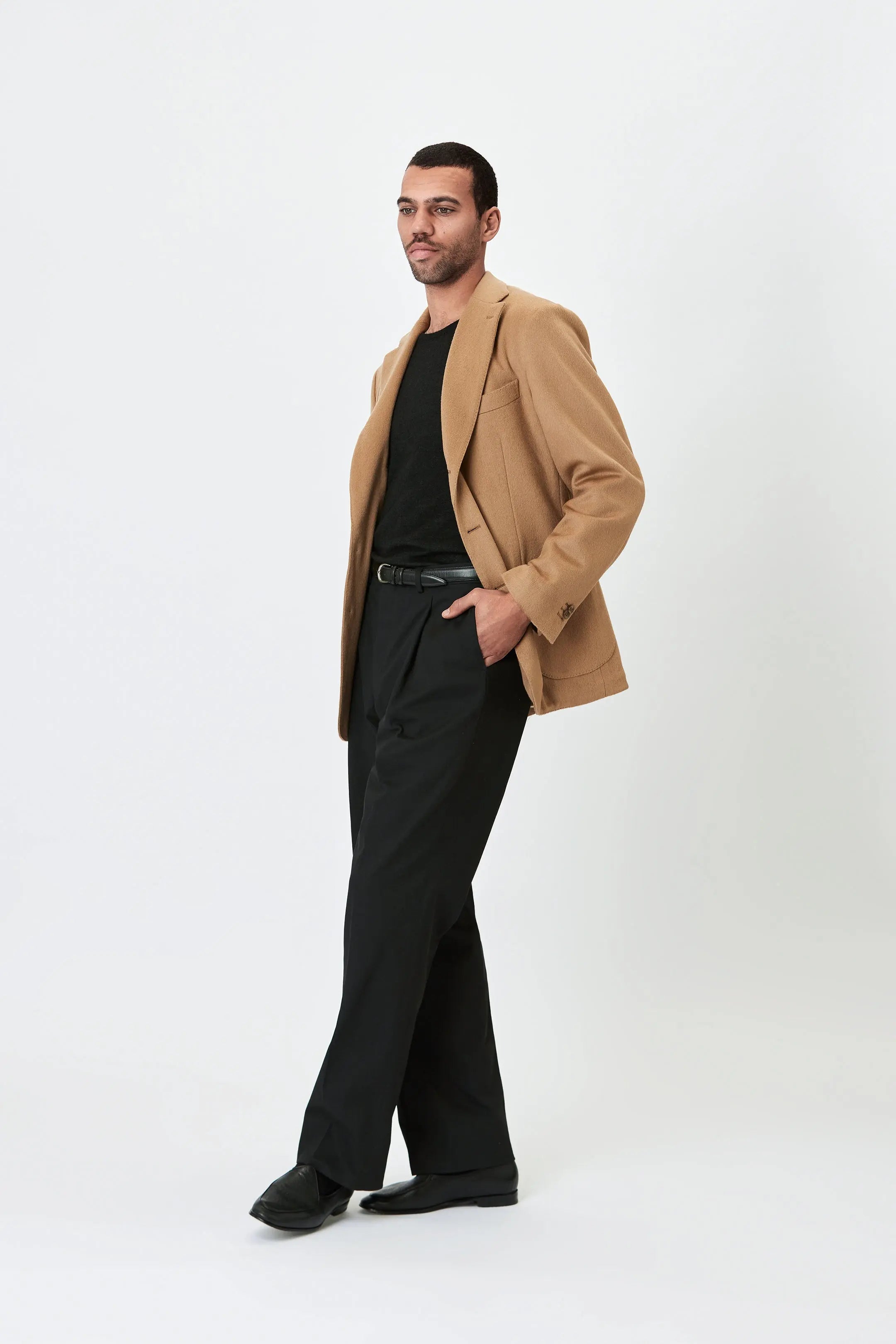 Jacket - Wool/Cashmere - Camel Giabe