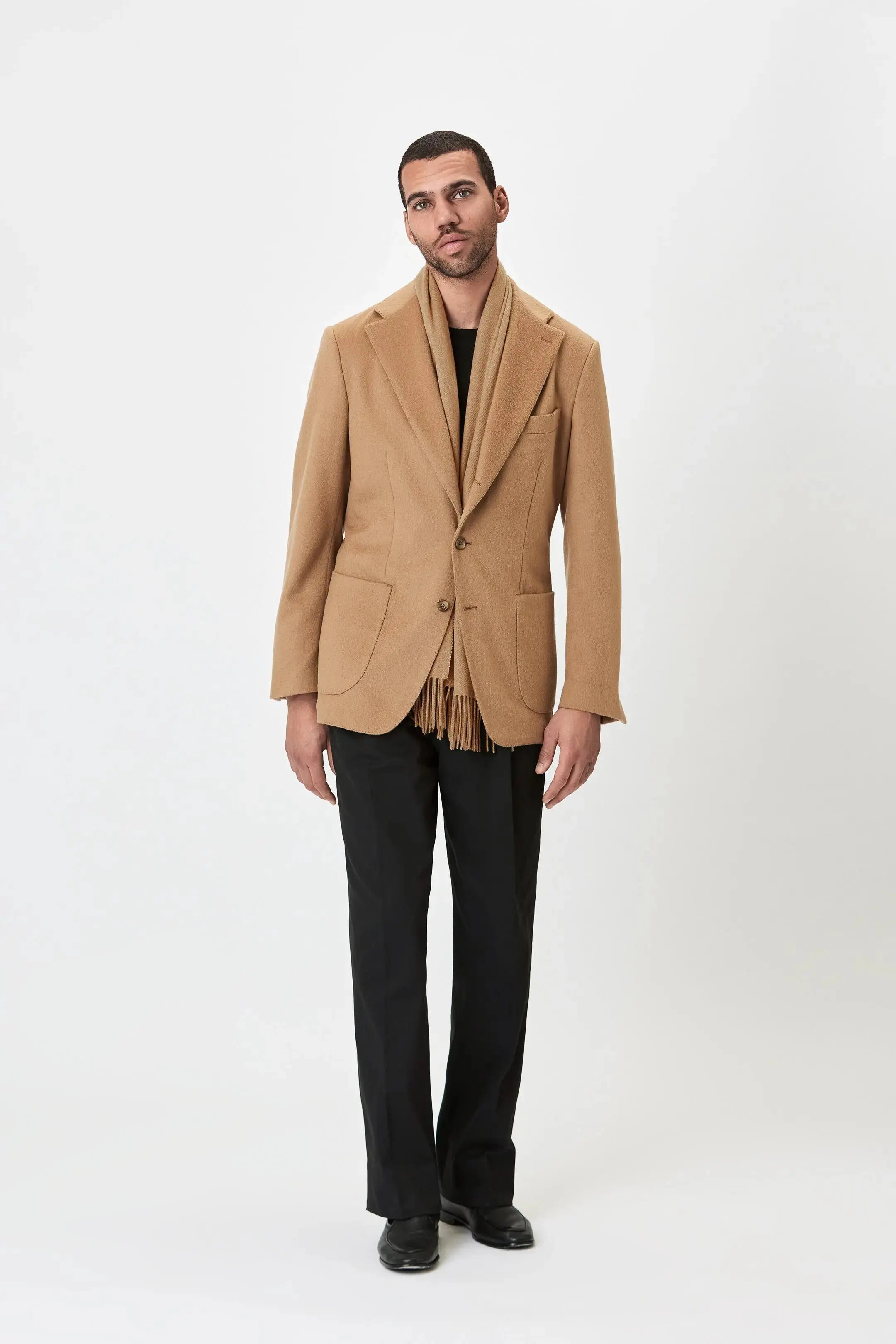 Cashmere Scarf - Camel Giabe