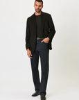 Jacket - Brushed Wool - Black Giabe
