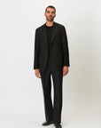 01 - Suit Jacket - Black Giabe