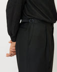 01 - Suit Trousers - Black Giabe