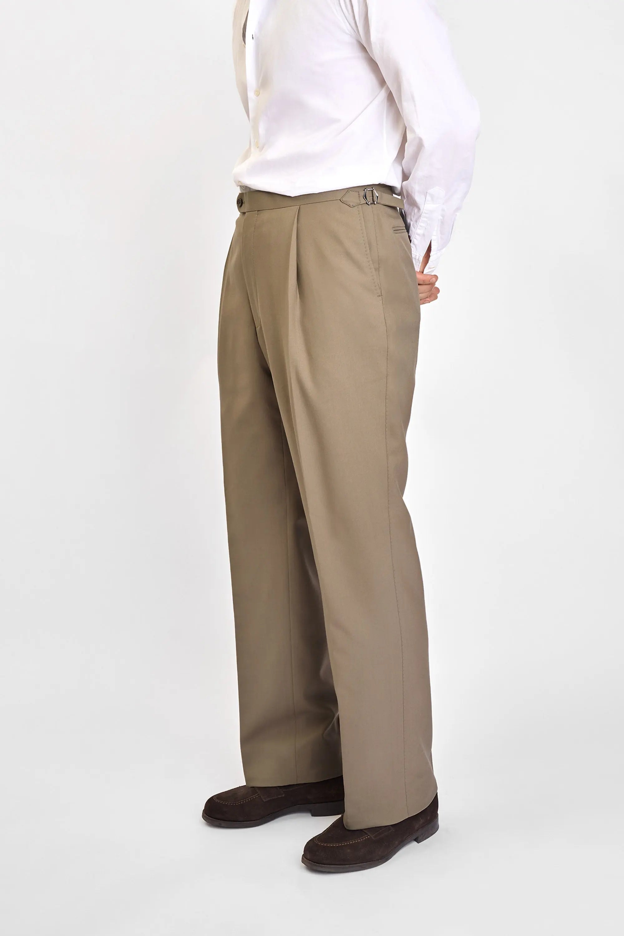 01 - Suit Trousers - Taupe Giabe