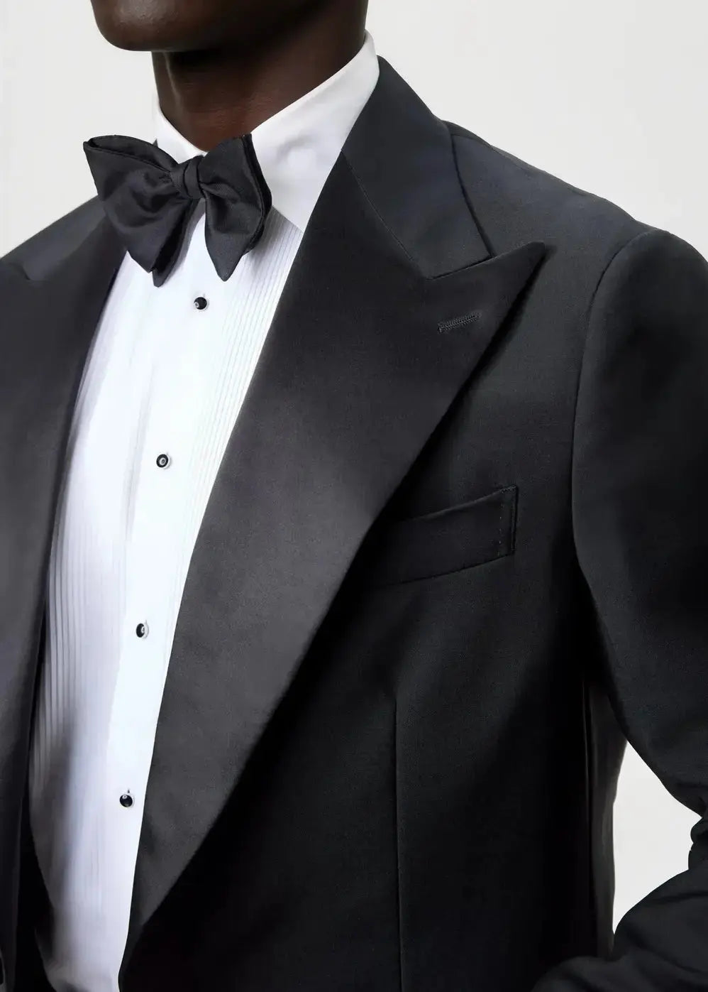 03 - Tuxedo Jacket - Black Giabe