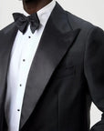 03 - Tuxedo Jacket - Black Giabe