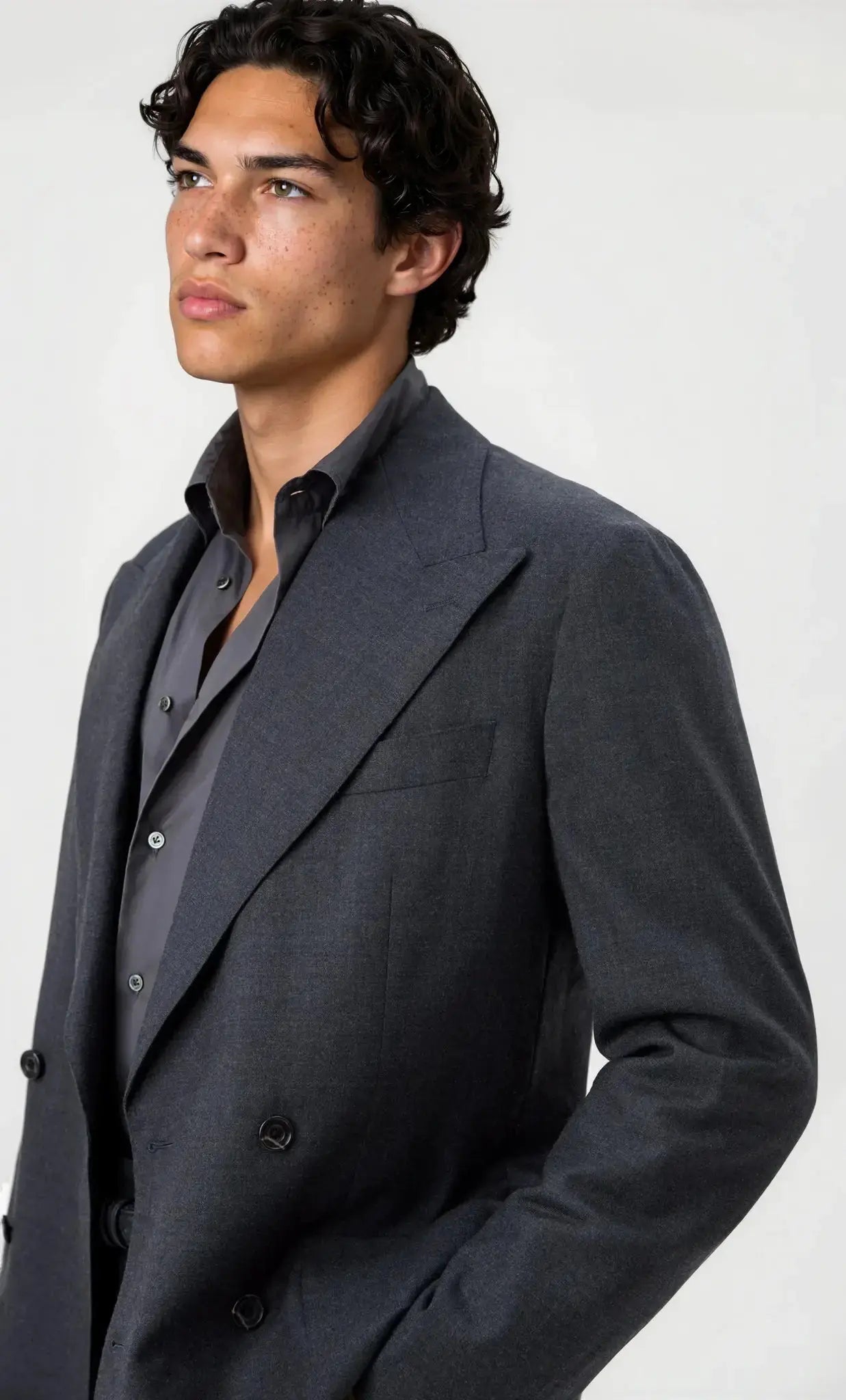 03 - DB Suit Jacket - Dark Grey Giabe