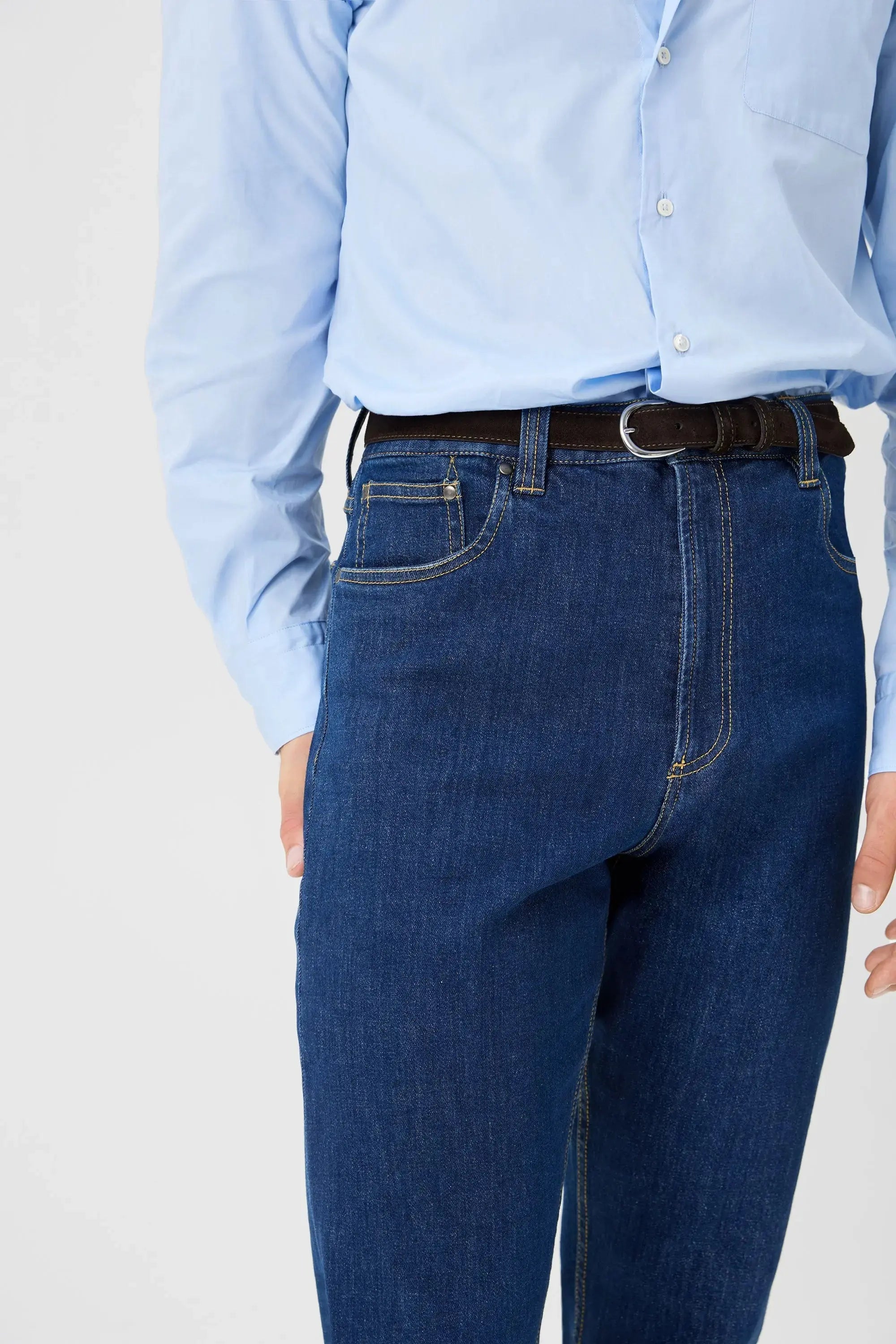 01 - Jeans - Washed - Blue Giabe