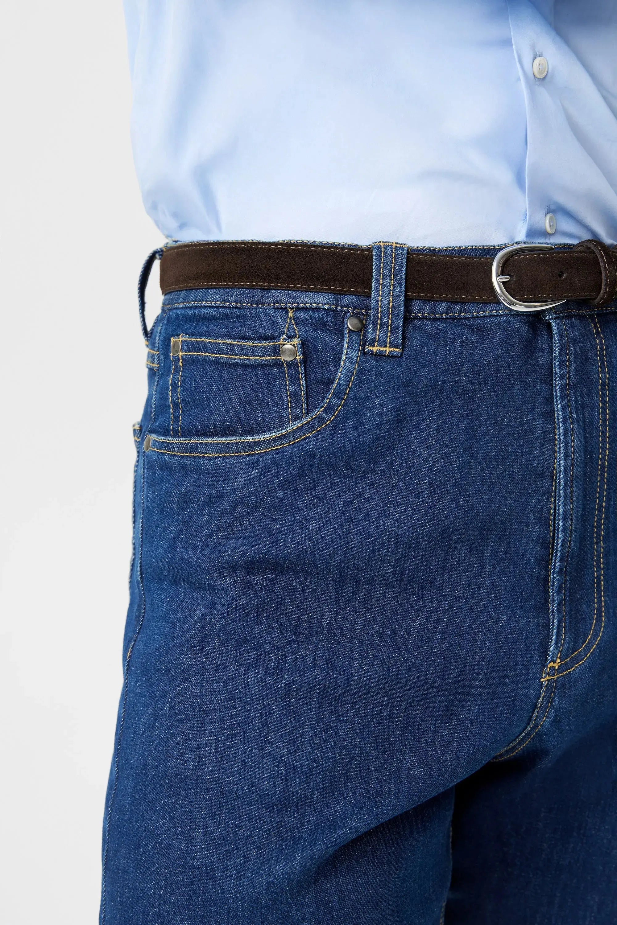 01 - Jeans - Washed - Blue Giabe