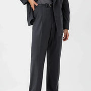 03 - Suit Trousers - Wool - Dark Grey