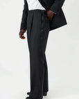 03 - Tuxedo Trousers - Black Giabe