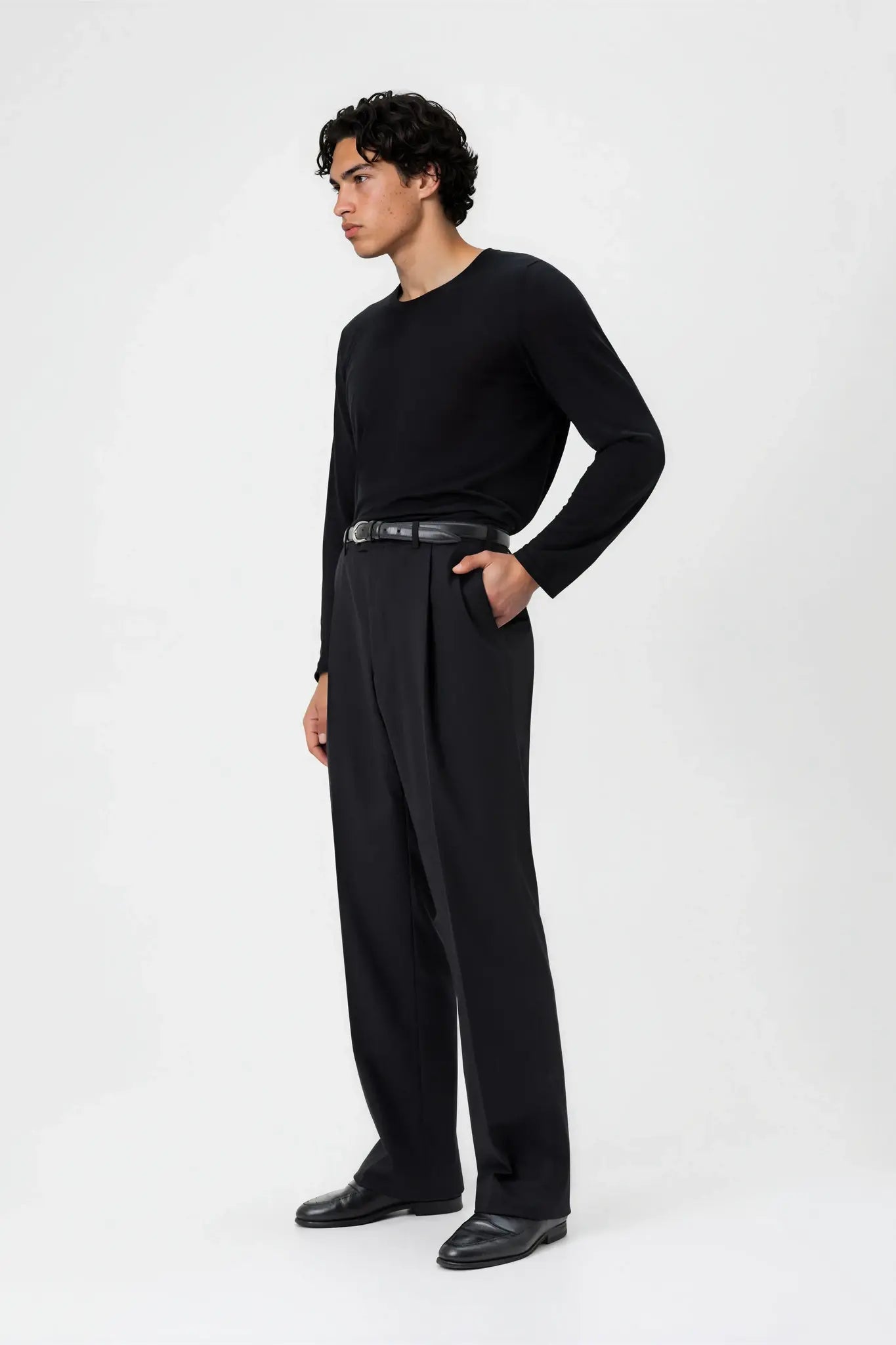 03 - Suit Trousers - Wool - Black