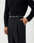 03 - Suit Trousers - Black Giabe