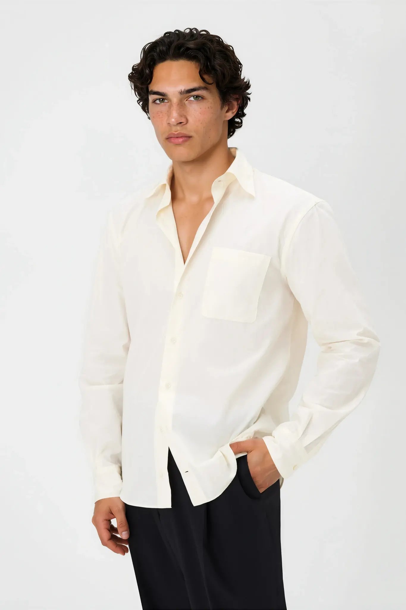 03 - Shirt - Cotton Poplin - Off White