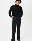 03 - Roll Neck - Wool - Black
