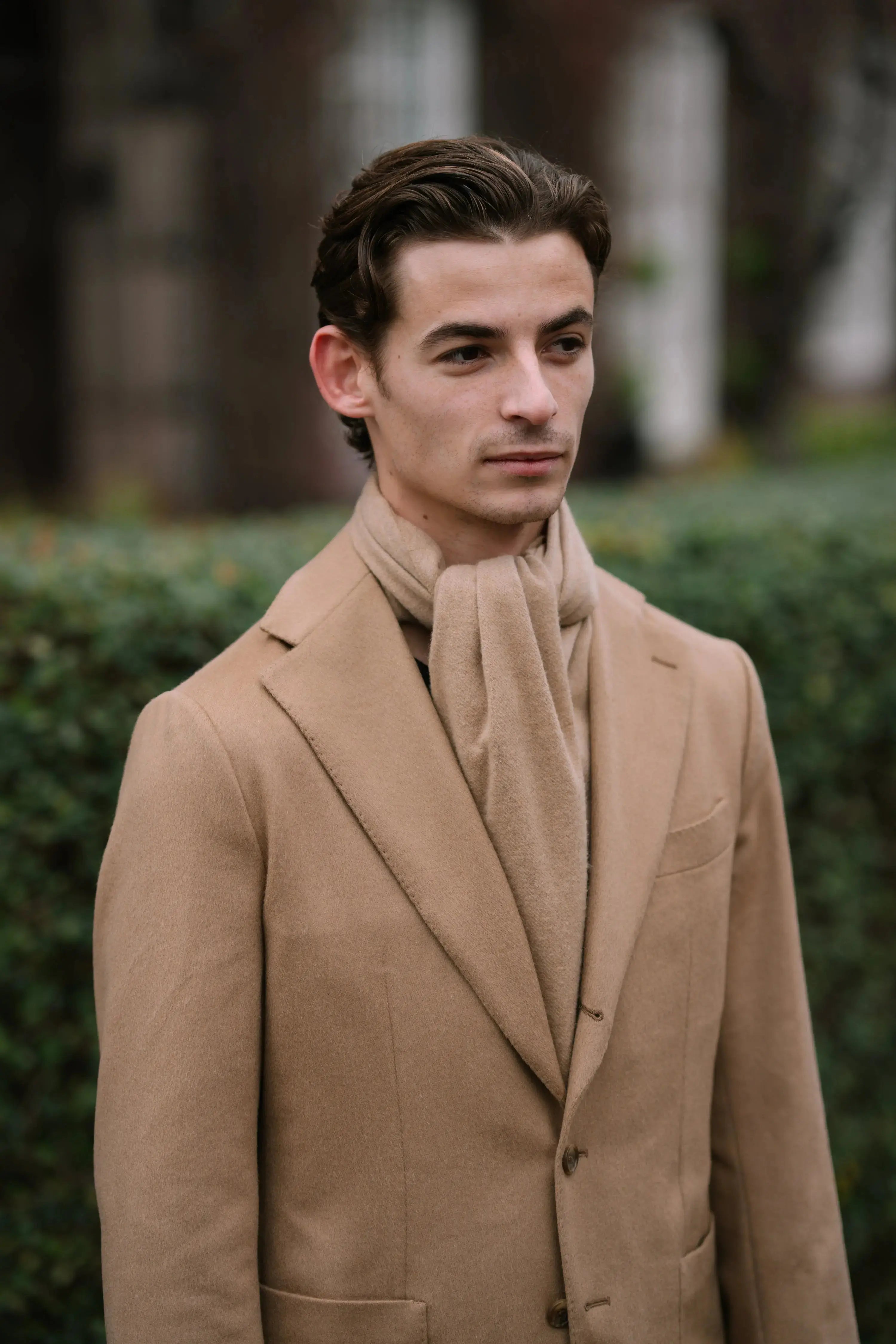 Cashmere Scarf - Camel Giabe