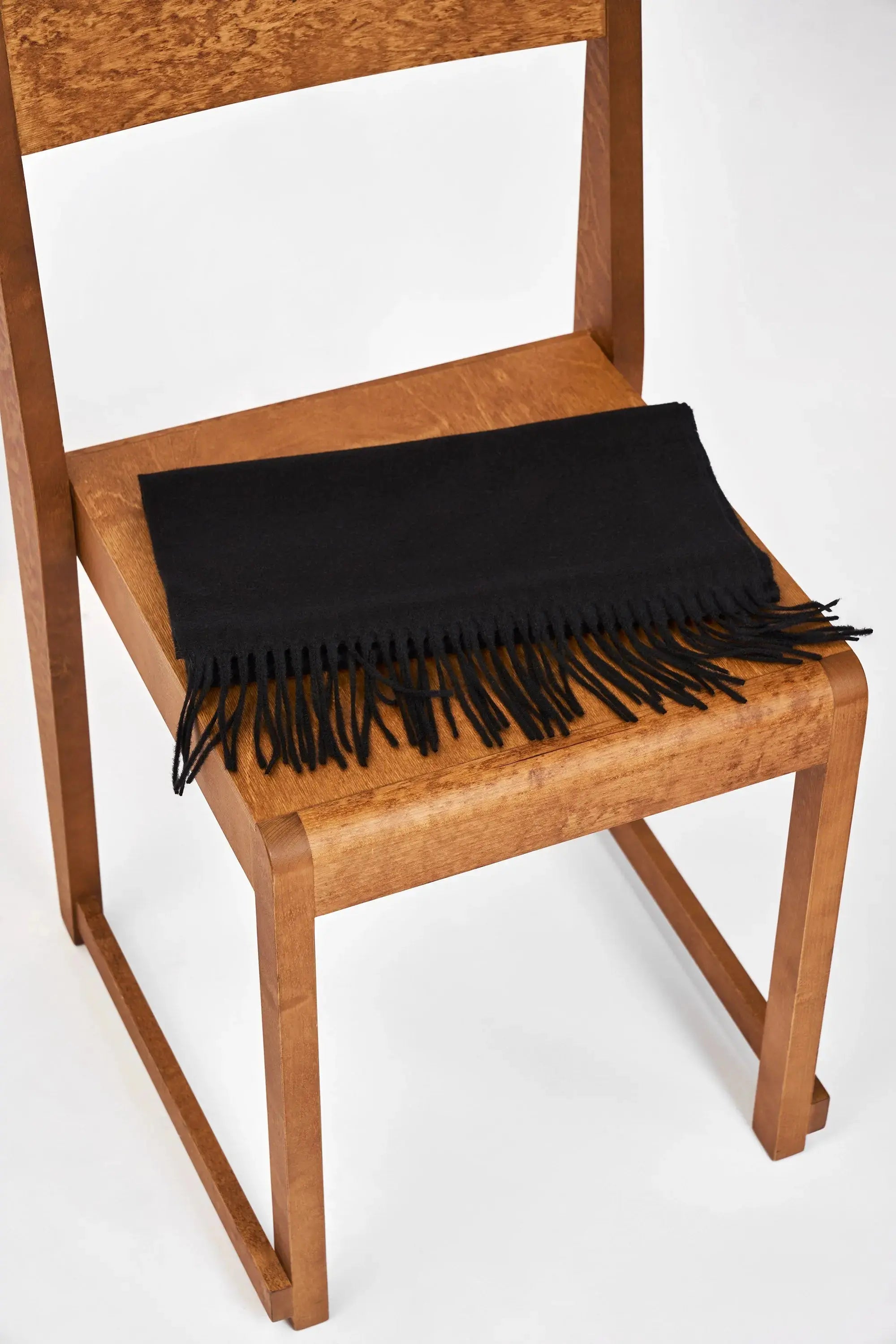 Cashmere Scarf - Black Giabe